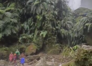 5 Wisatawan Terjebak di Curug Seribu Pamijahan Kabu