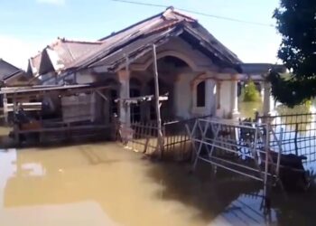 Banjir Rob Terjang Bekasi, 14.000 Jiwa Terdampak