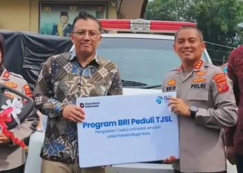 BRI Salurkan Bantuan Mobil Jenazah Dukung Aksi Kemanusian Di Kota Bogor