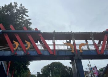 Dulu Ikonik dan Bermusik, JPO Terminal Baranangsiang Kini Terbengkalai